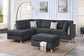 3-Piece Sectional Set W/ Ottoman