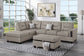 3-Piece Sectional Set W/ Ottoman