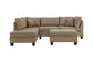 Reversible Sectional Set W/ Ottoman