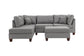 Reversible Sectional Set W/ Ottoman