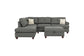 3-Piece Sectional Set W/ Ottoman