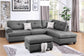 3-Piece Sectional Set W/ Ottoman