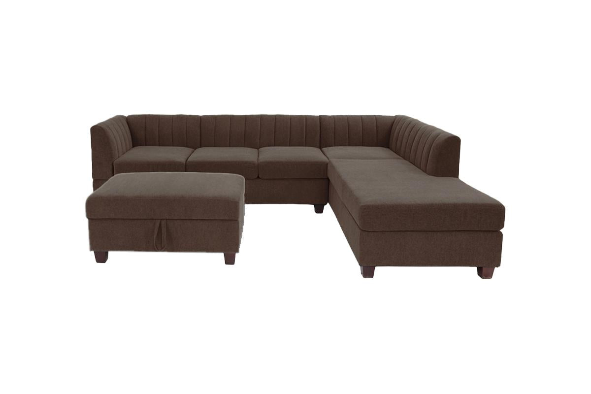 3-Piece Sectional Set W/ Ottoman