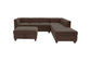 3-Piece Sectional Set W/ Ottoman