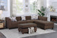 3-Piece Sectional Set W/ Ottoman