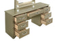 Beaumont 7-drawer Vanity Set with Lighting Champagne