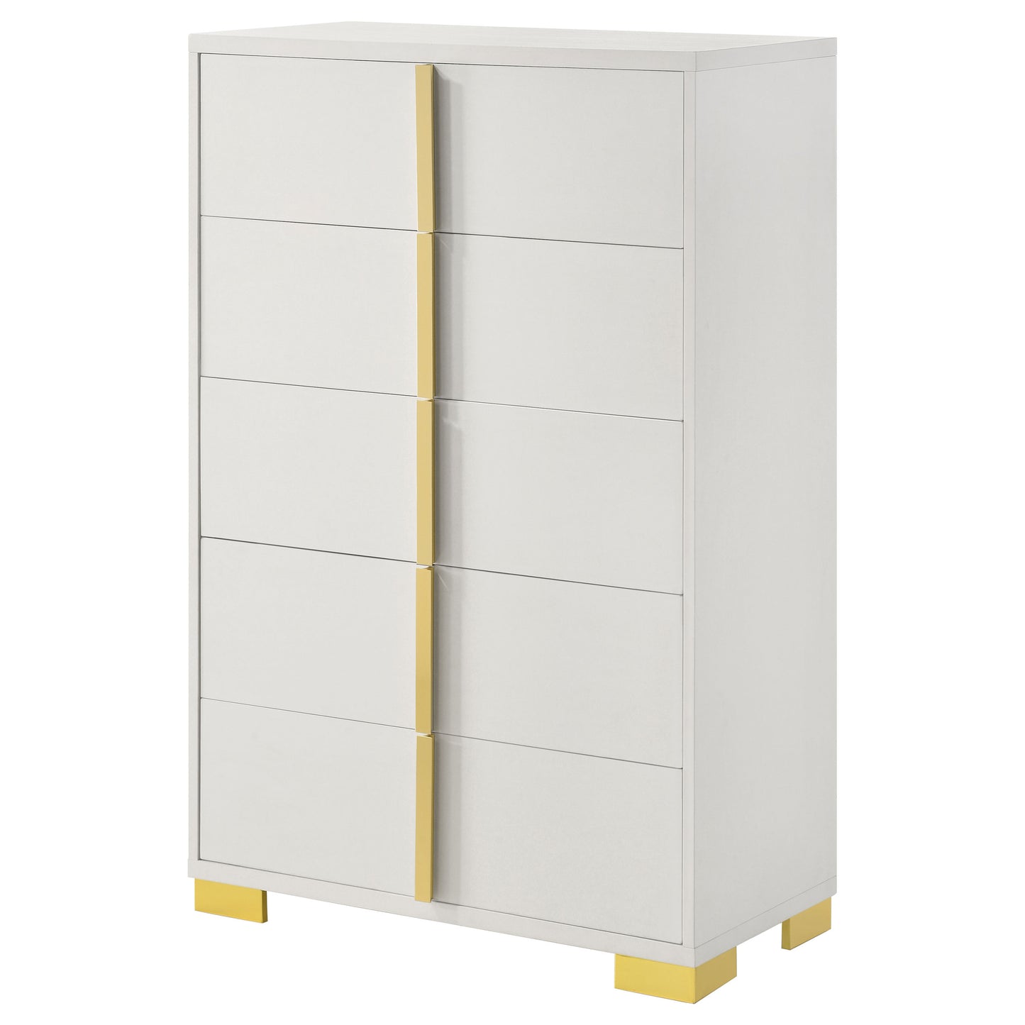 Marceline 5-drawer Bedroom Chest White