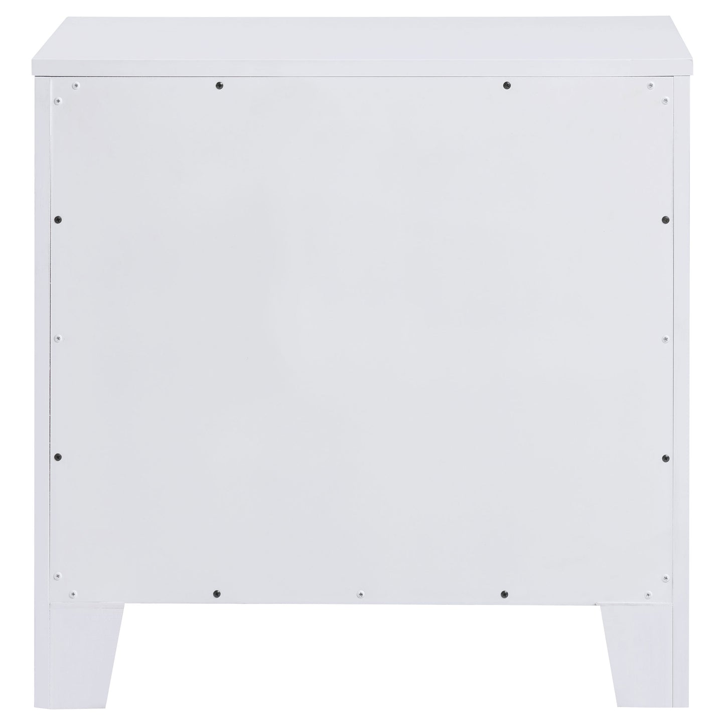 Anastasia 2-drawer Nightstand Pearl White