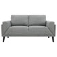 Rilynn Upholstered Track Arm Loveseat Grey