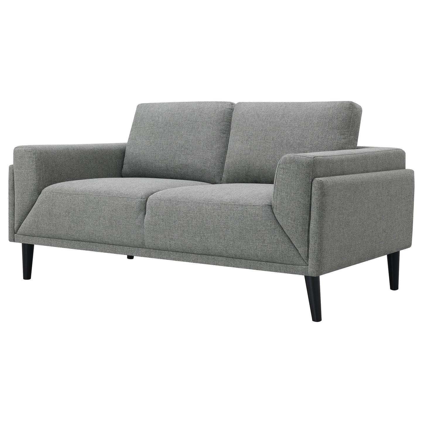 Rilynn Upholstered Track Arm Loveseat Grey