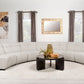 Charlotte 5-piece Upholstered Modular Sectional Sofa Ivory