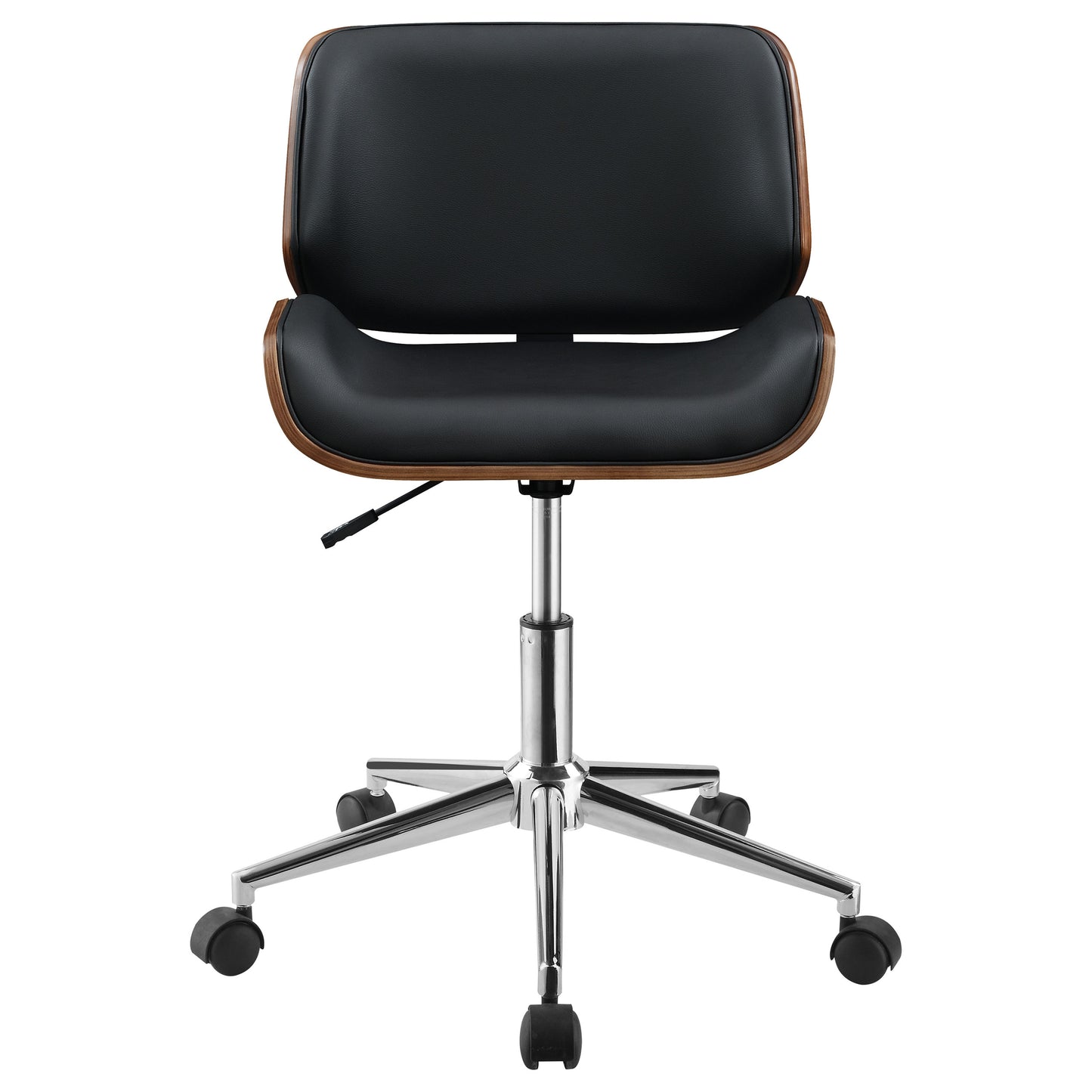 Addington Upholstered Adjustable Office Desk Chair Black